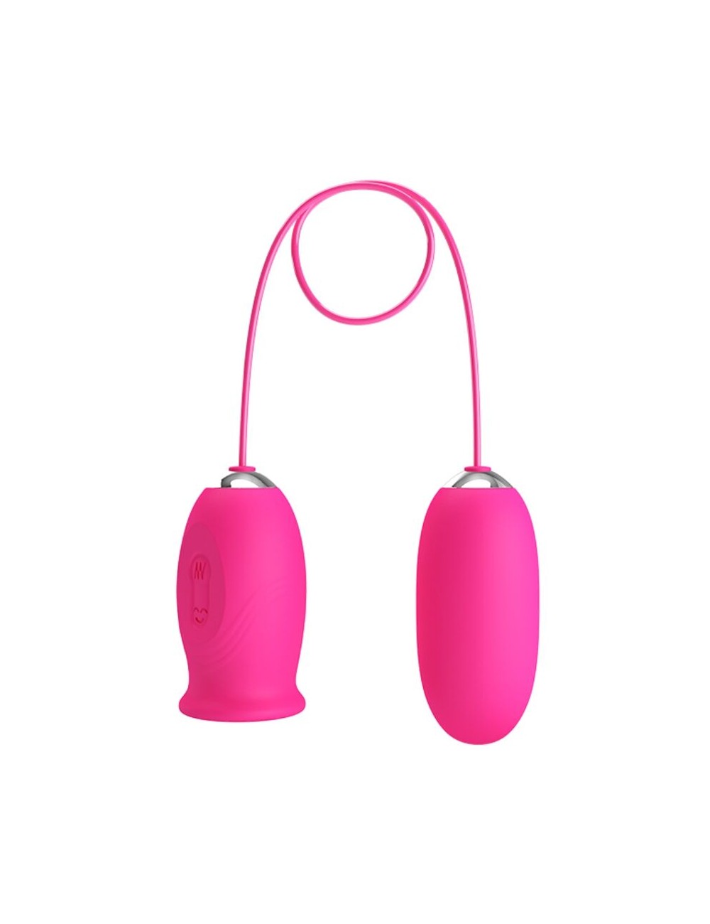 PRETTY LOVE - DAISY VIBRATING EGG + CLITORIS STIMULATING TONGUE PINK