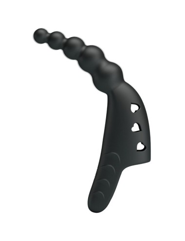 PRETTY LOVE - JORDIN FINGER VIBRATOR 10 VIBRATIONS BLACK