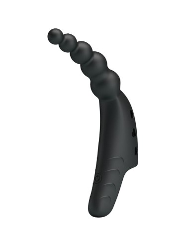 PRETTY LOVE - JORDIN FINGER VIBRATOR 10 VIBRATIONS BLACK