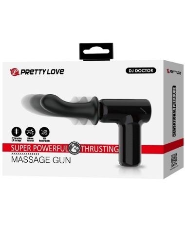 PRETTY LOVE - DJ DOCTOR MASSAGER 5 SETTINGS BLACK