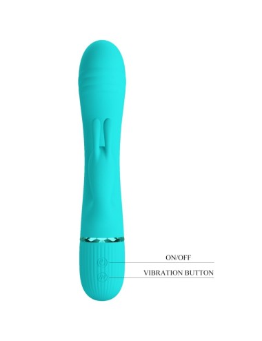 PRETTY LOVE - SCOCCO VIBRATOR RABBIT TURQUOISE