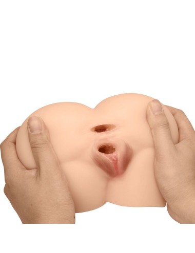 CRAZY BULL - ROLONDA REAR VIBRATOR WITH NATURAL REALISTIC VAGINA AND ANUS