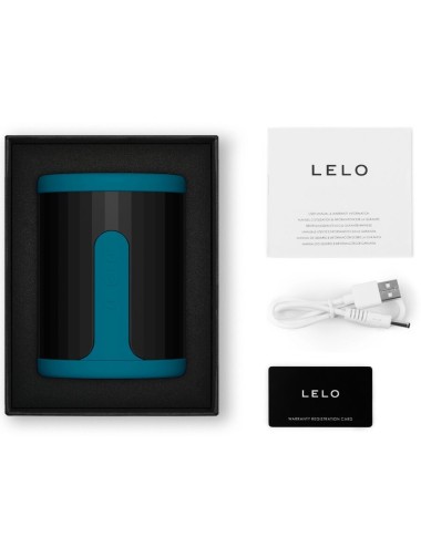 LELO - F2S™ TEAL  MALE MASTURBATOR BLUE