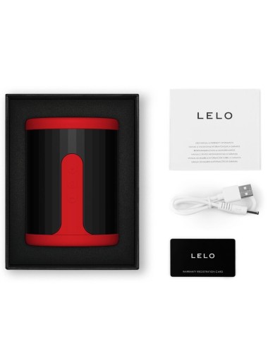 LELO - F2S™ TEAL  MALE MASTURBATOR RED