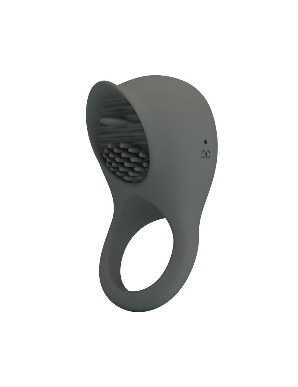 PRETTY LOVE - NIMBUS VIBRATOR RING WITH TONGUE GRAY PRETTY LOVE - NIMBUS VIBRATOR RING WITH TONGUE GRAY