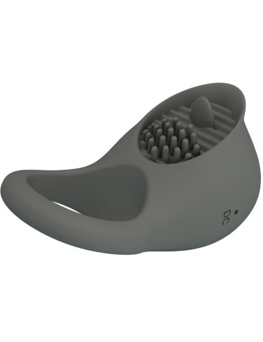 PRETTY LOVE - NIMBUS VIBRATOR RING WITH TONGUE GRAY