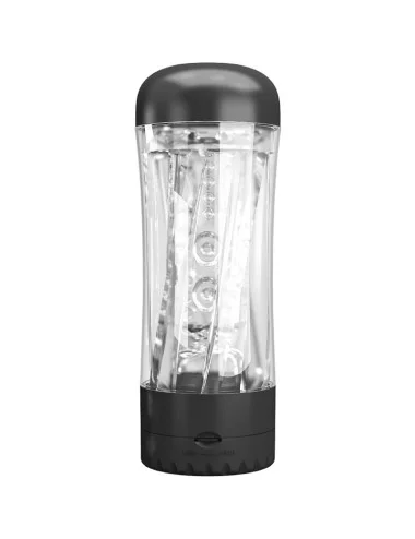 PRETTY LOVE - TAMARA MALE MASTURBATOR MULTI-SPEED VIBRATOR BLACK