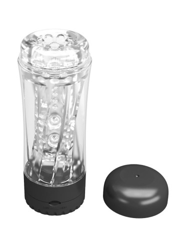 PRETTY LOVE - TAMARA MALE MASTURBATOR MULTI-SPEED VIBRATOR BLACK