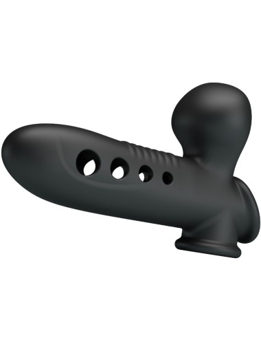 PRETTY LOVE - CRANE PENIS SLEEVE WITH AIRBAG BLACK