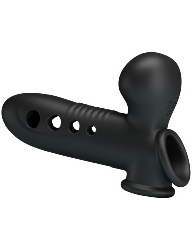 PRETTY LOVE - CRANE PENIS SLEEVE WITH AIRBAG BLACK