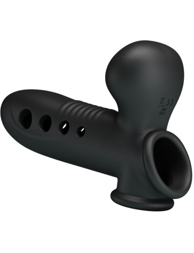 PRETTY LOVE - CRANE PENIS SLEEVE WITH AIRBAG BLACK
