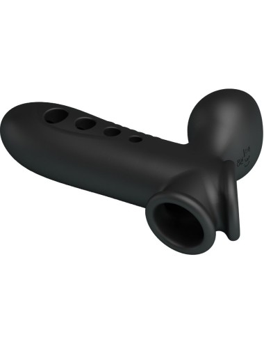 PRETTY LOVE - CRANE PENIS SLEEVE WITH AIRBAG BLACK
