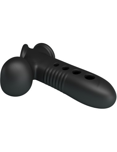 PRETTY LOVE - CRANE PENIS SLEEVE WITH AIRBAG BLACK