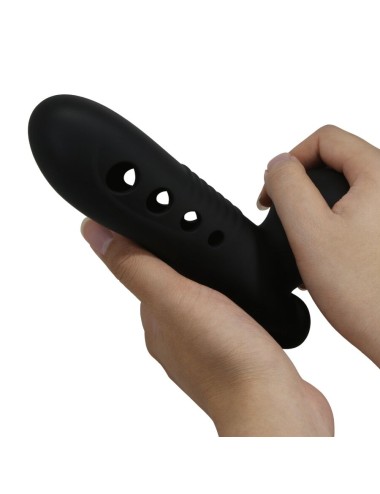 PRETTY LOVE - CRANE PENIS SLEEVE WITH AIRBAG BLACK