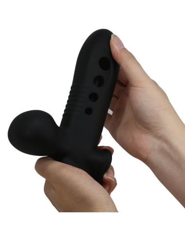 PRETTY LOVE - CRANE PENIS SLEEVE WITH AIRBAG BLACK