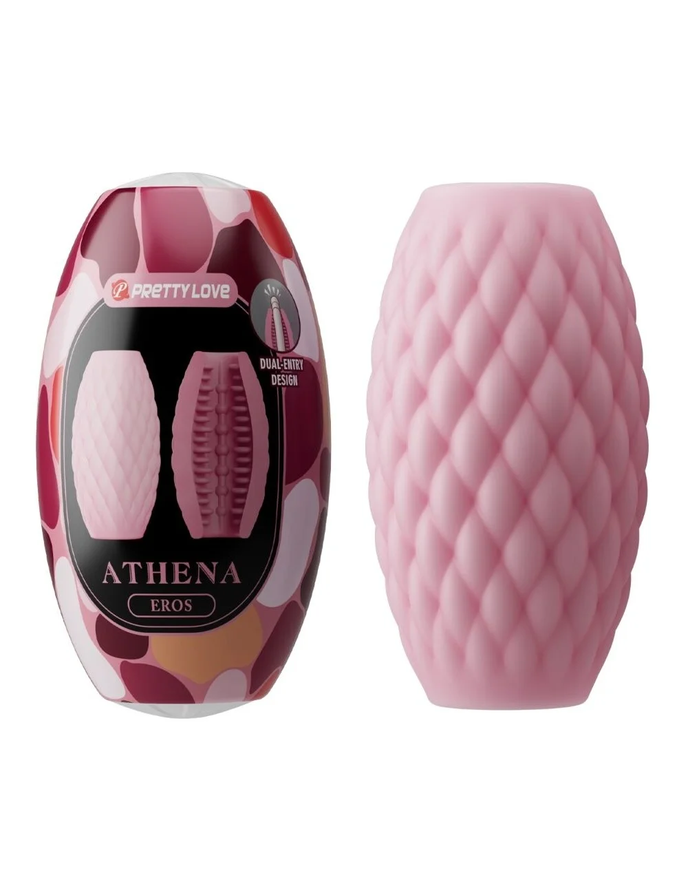 PRETTY LOVE - ATHENA EROS SILICONE MALE MASTURBATOR PINK PRETTY LOVE - ATHENA EROS SILICONE MALE MASTURBATOR PINK