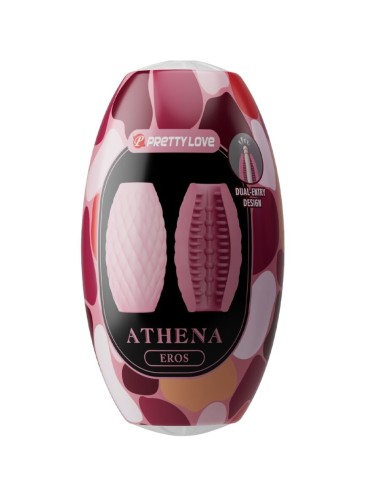 PRETTY LOVE - ATHENA EROS SILICONE MALE MASTURBATOR PINK