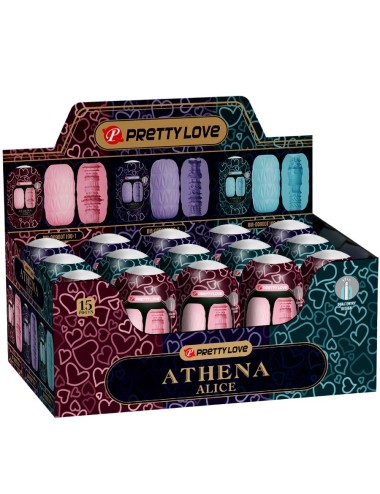PRETTY LOVE - ATHENA ALICE PACK 15 VARIOUS MALE MASTURBATORS