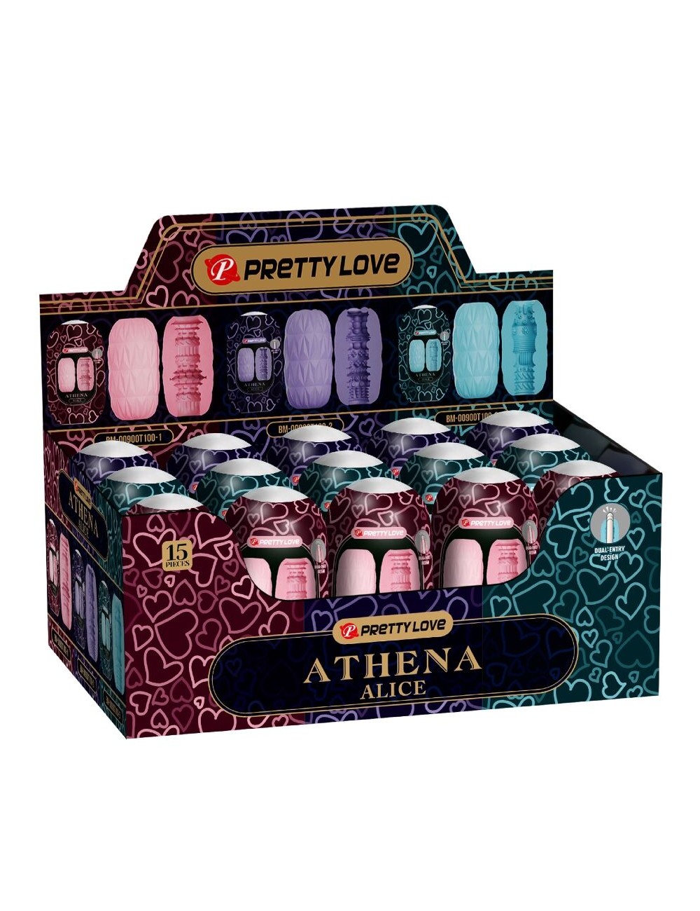 PRETTY LOVE - ATHENA ALICE PACK 15 VARIOUS MALE MASTURBATORS