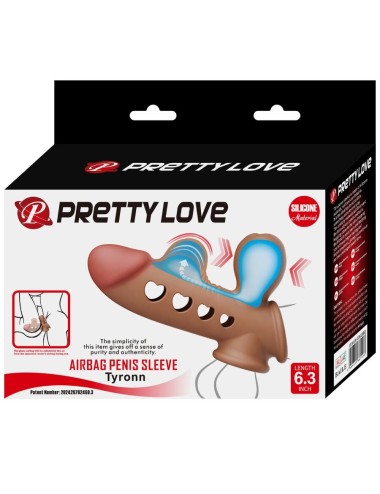 PRETTY LOVE - TYRONN PENIS SLEEVE WITH AIRBAG