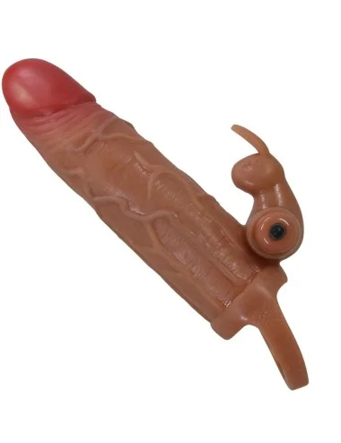 PRETTY LOVE - OSMAR PENIS SLEEVE + VIBRATING CLITORIS STIMULATOR