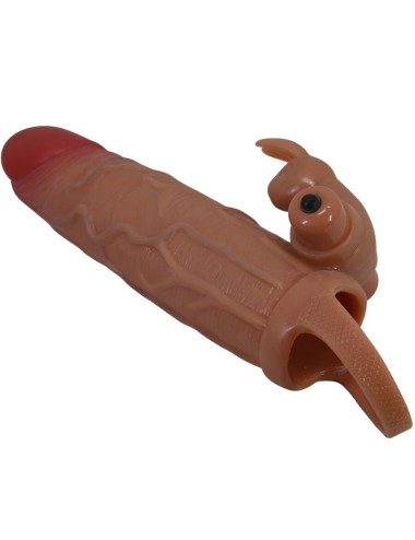 PRETTY LOVE - OSMAR PENIS SLEEVE + VIBRATING CLITORIS STIMULATOR
