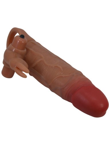 PRETTY LOVE - OSMAR PENIS SLEEVE + VIBRATING CLITORIS STIMULATOR