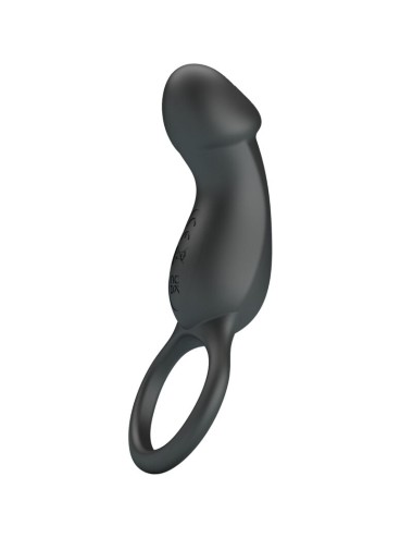 PRETTY LOVE - TRAE RING & VIBRATOR BLACK
