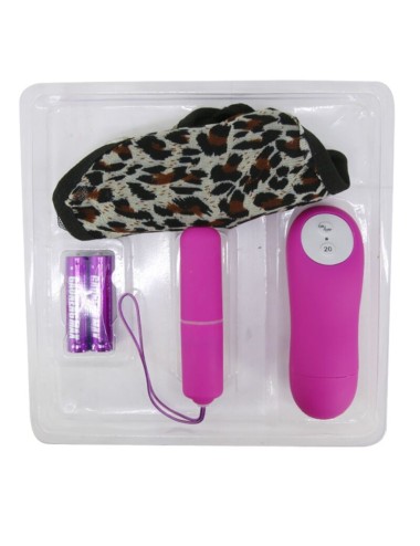 BAILE - THONG WITH VIBRATING BULLET AND CONTROL PURPLE