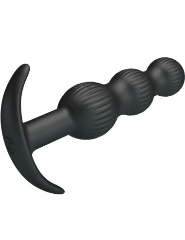 PRETTY LOVE - SIDNEY ANAL VIBRATOR 10 VIBRATIONS BLACK