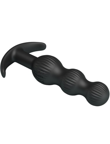 PRETTY LOVE - SIDNEY ANAL VIBRATOR 10 VIBRATIONS BLACK