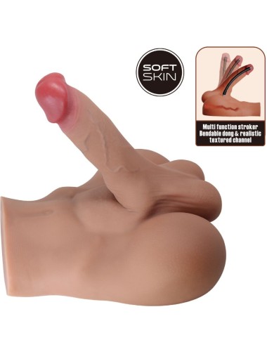 CRAZY BULL - RHYNE BACK REALISTIC NATURAL MASTURBATOR