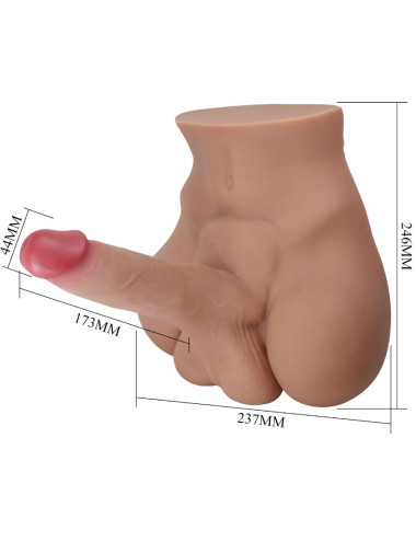 CRAZY BULL - RHYNE BACK REALISTIC NATURAL MASTURBATOR