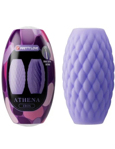 PRETTY LOVE - ATHENA EROS SILICONE MALE MASTURBATOR PURPLE