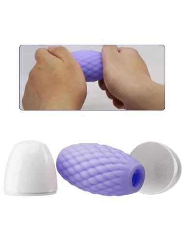 PRETTY LOVE - ATHENA EROS SILICONE MALE MASTURBATOR PURPLE
