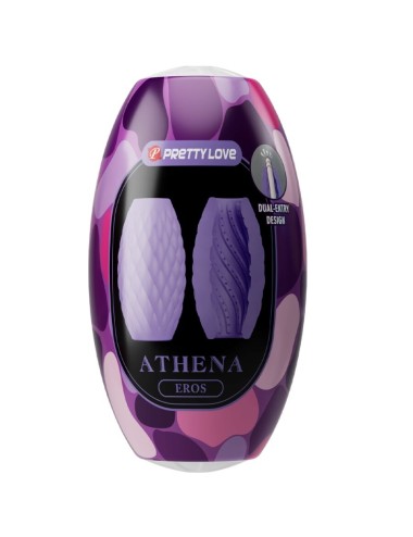 PRETTY LOVE - ATHENA EROS SILICONE MALE MASTURBATOR PURPLE