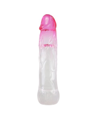 PRETTY LOVE - NERON REALISTIC 6 CM ENLARGEMENT SHEATH FOR  PENIS PINK