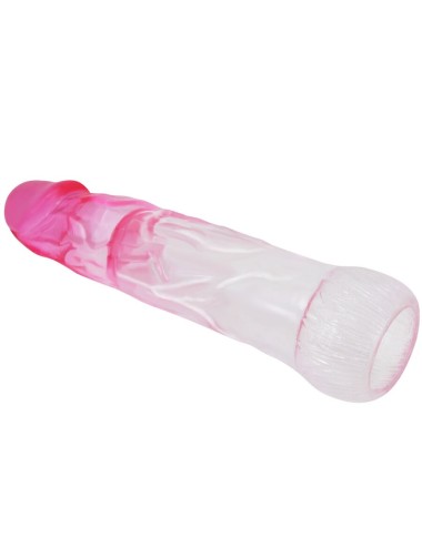 PRETTY LOVE - NERON REALISTIC 6 CM ENLARGEMENT SHEATH FOR  PENIS PINK