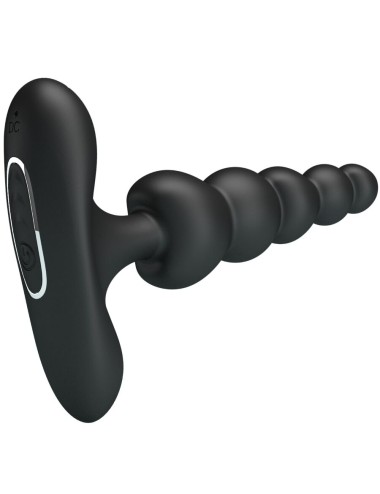 PRETTY LOVE - SIDNEY ANAL VIBRATOR 10 VIBRATIONS BLACK