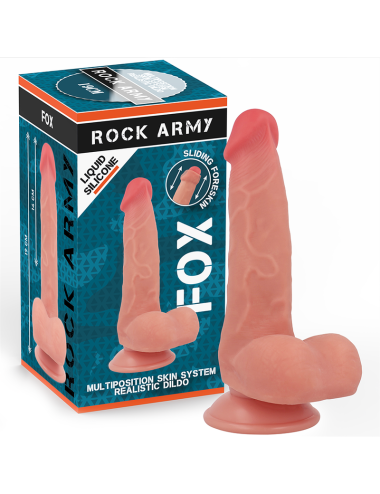 ROCKARMY - LIQUID SILICONE FOX 19 CM -O- 3.2 CM