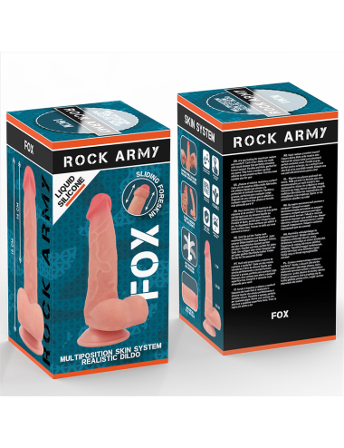 ROCKARMY - LIQUID SILICONE FOX 19 CM -O- 3.2 CM