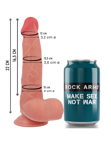 ROCKARMY - LIQUID SILICONE RANGER 22 CM -O- 3.6 CM