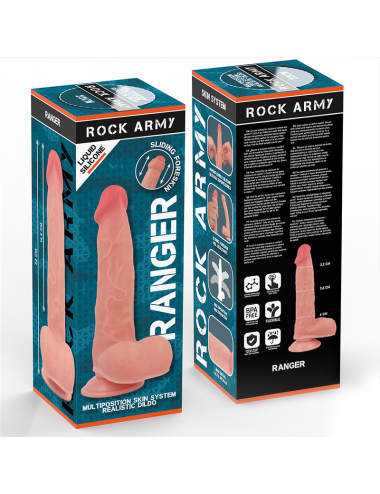 ROCKARMY - LIQUID SILICONE RANGER 22 CM -O- 3.6 CM