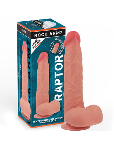 ROCKARMY - LIQUID SILICONE RAPTOR 24 CM -O- 4.4 CM