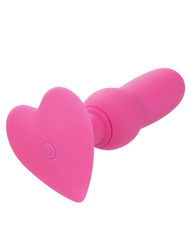 CALEXOTICS - FIRST TIME ANAL PLUG BEADED PROBE 10 VIBRATIONS PINK