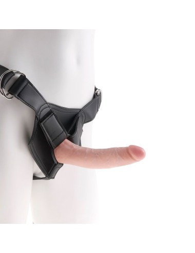 KING COCK - HARNESS WITH REALISTIC PENIS NATURAL 17.8 CM