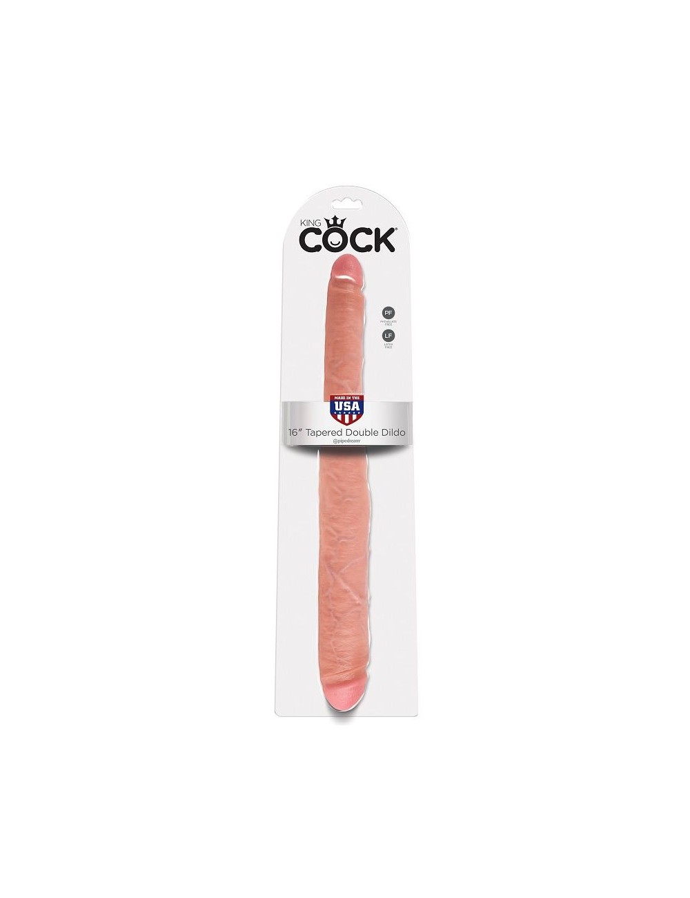 KING COCK SLIM DOUBLE DILDO FLESH 40.6 CM KING COCK SLIM DOUBLE DILDO FLESH 40.6 CM