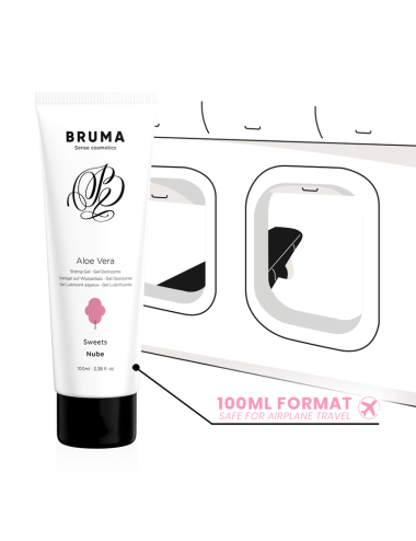 BRUMA - ALOE VERA SLIDING GEL SWEETS FLAVOR 100 ML