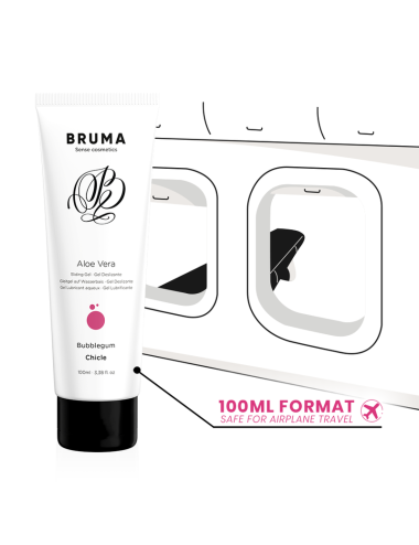 BRUMA - ALOE VERA SLIDING GEL BUBBLEGUM FLAVOR 100 ML