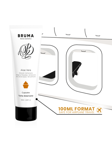 BRUMA - ALOE VERA SLIDING GEL CUPCAKE FLAVOR 100 ML